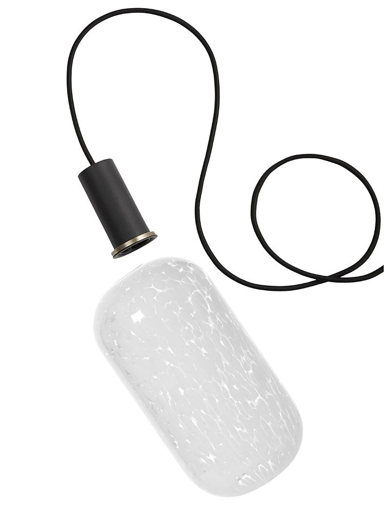 Casca Tall Shade & Pendant Set Milk