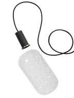 Casca Tall Shade & Pendant Set Milk
