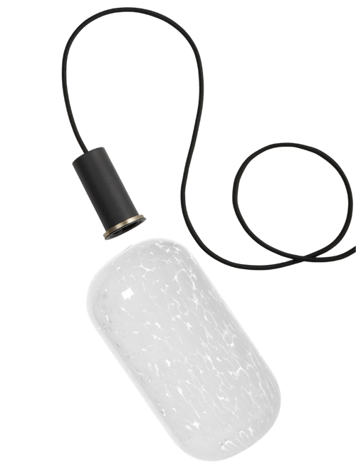 Casca Tall Shade & Pendant Set Milk