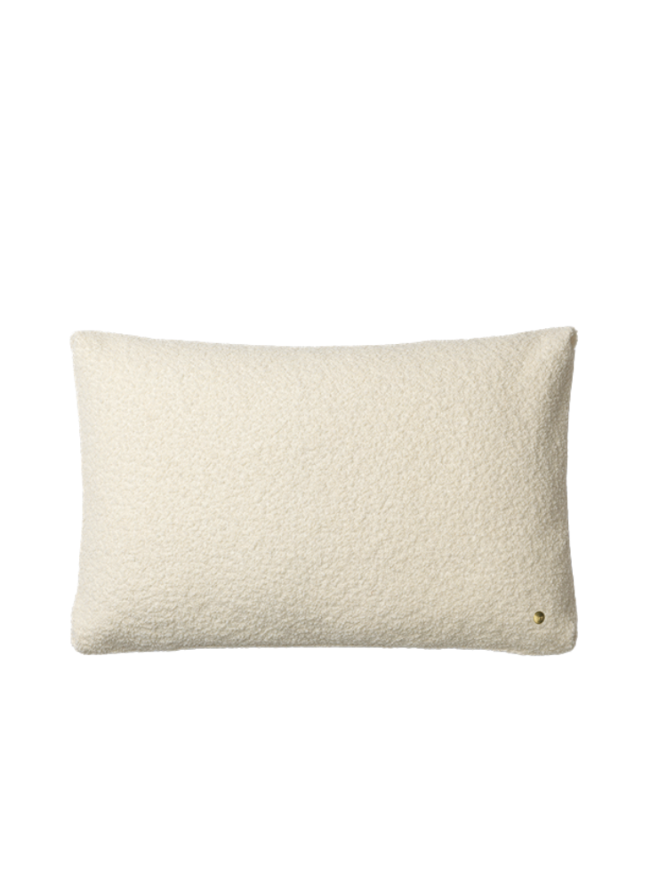 Clean Cushion - Wool Boucle - Off-white