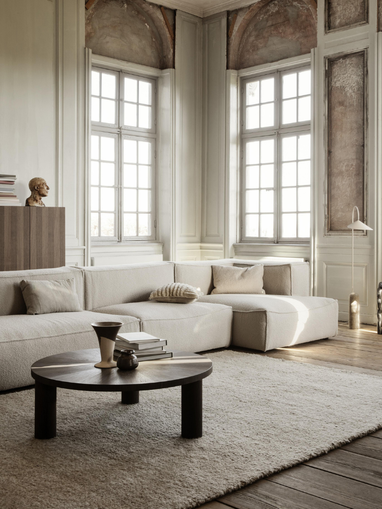 Clean Cushion - Wool Boucle - Off-white