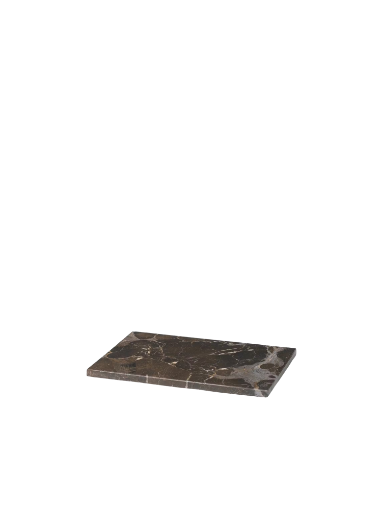 Tray for Plant Box - Marble - Dark Brown (Sample)