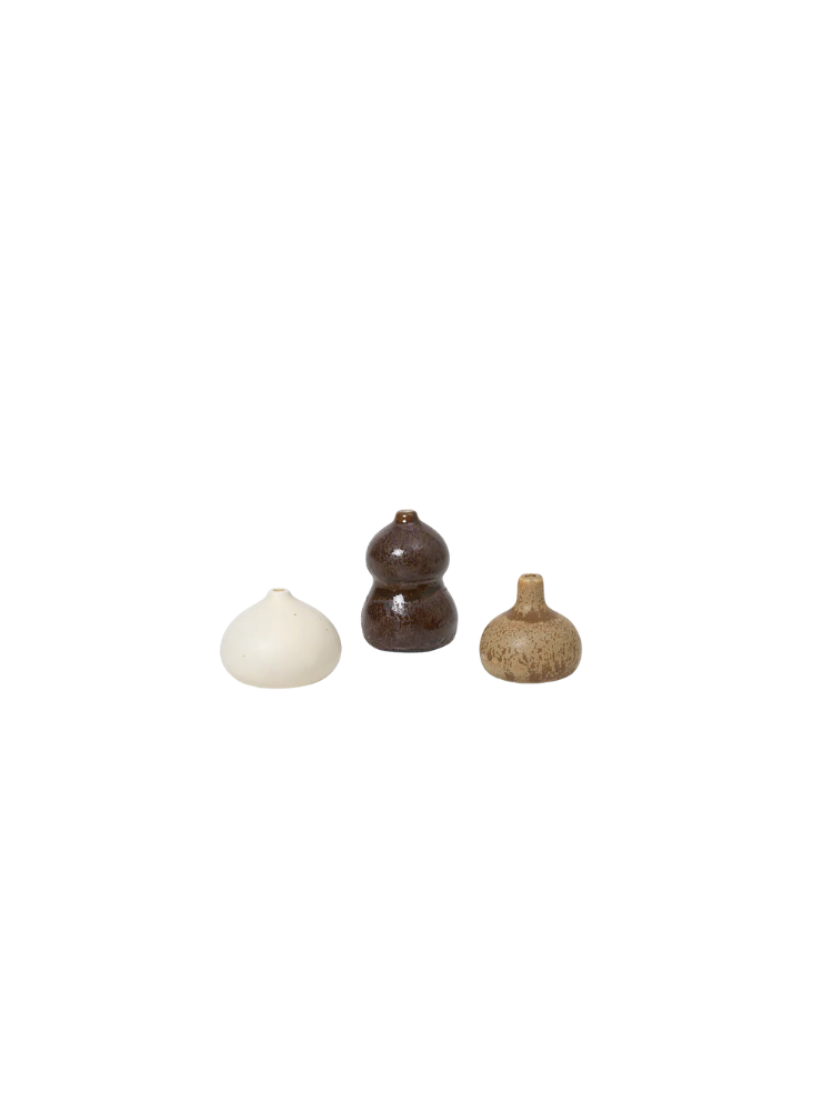 Komo Mini Vases - Set of 3 - Multi (Sample)