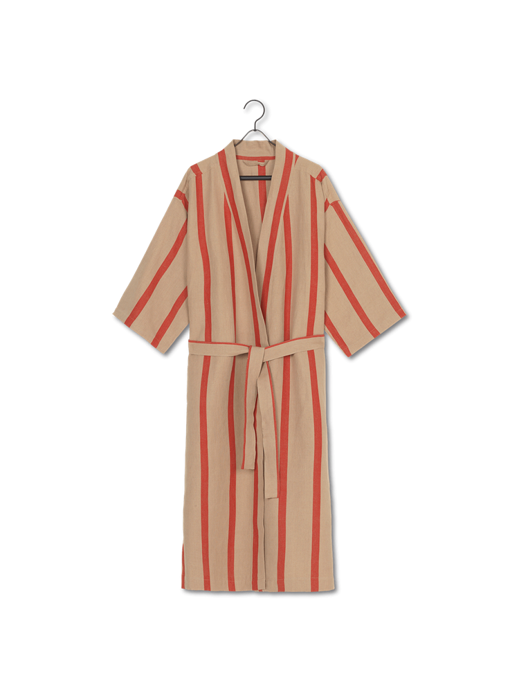Field Robe - Camel/Red
