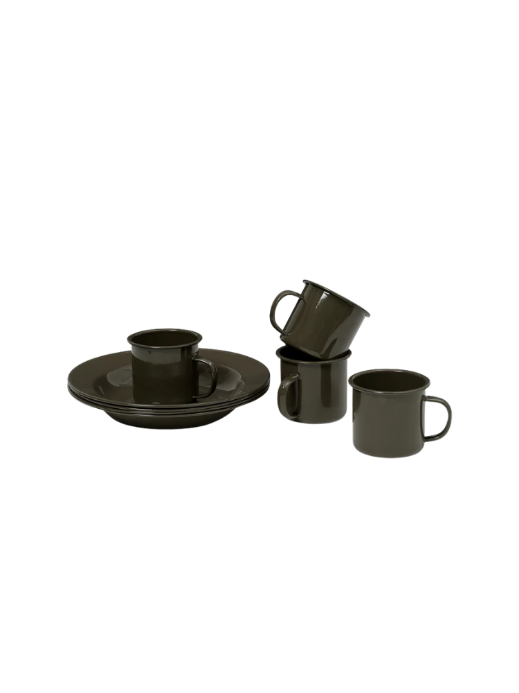 Yard Picnic - Set of 8 - Olive Green (Sample)