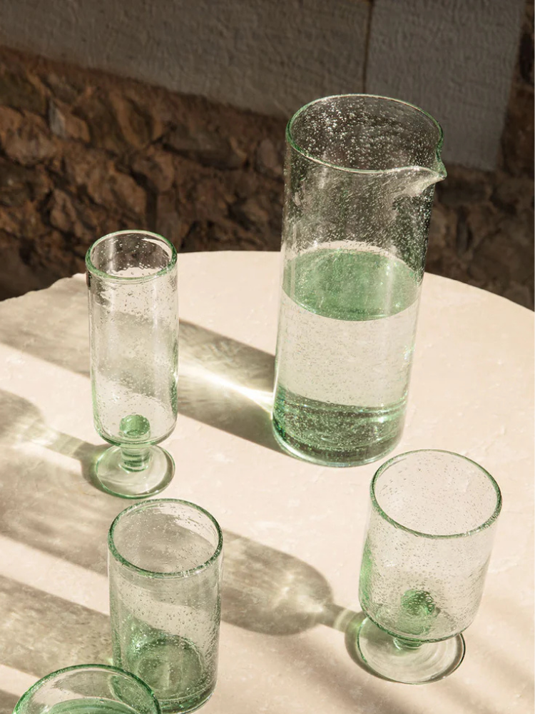 Oli Jug - Recycled clear