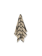 Alee Hand Towel - Sand/Black