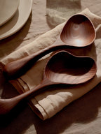 Os Salad Servers - Dark Brown (Sample)