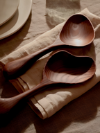 Os Salad Servers - Dark Brown (Sample)