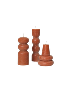 Torno Candles - Set of 3 - Amber