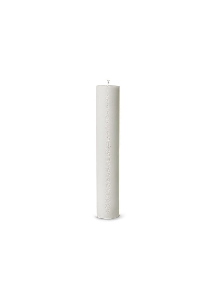 Pure Advent Candle - Snow White