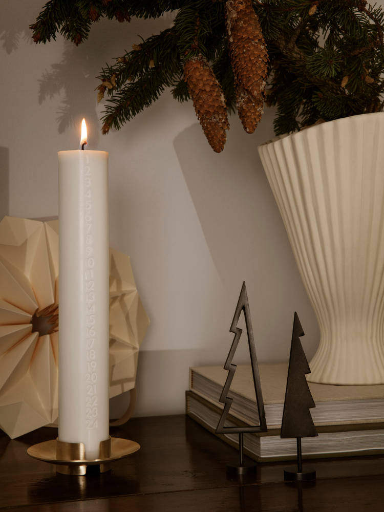 Pure Advent Candle - Snow White