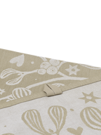 Mistletoe Tea Towel - Sand
