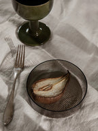 Ripple Serving Bowls - Set of 4 - Smoked Grey