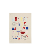 Alphabet Fabric Poster (Sample)