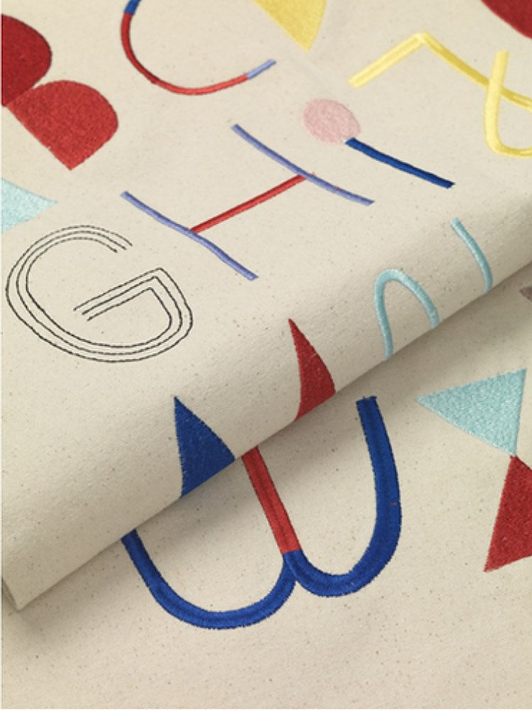 Alphabet Fabric Poster (Sample)
