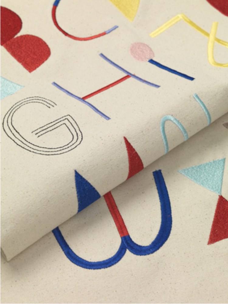 Alphabet Fabric Poster (Sample)
