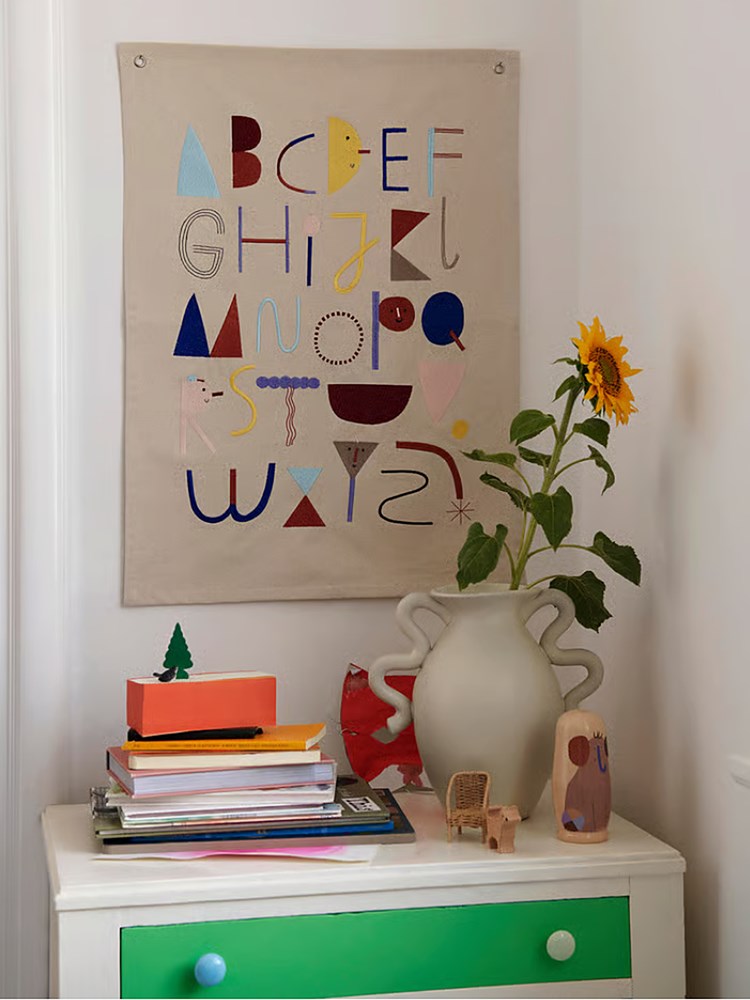 Alphabet Fabric Poster (Sample)