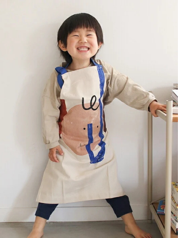 Elephant Apron - Off-white (Sample)