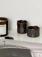 Uneru Mini Pots  Set of 2 - Black (Sample)