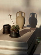 Uneru Mini Pots  Set of 2 - Black (Sample)