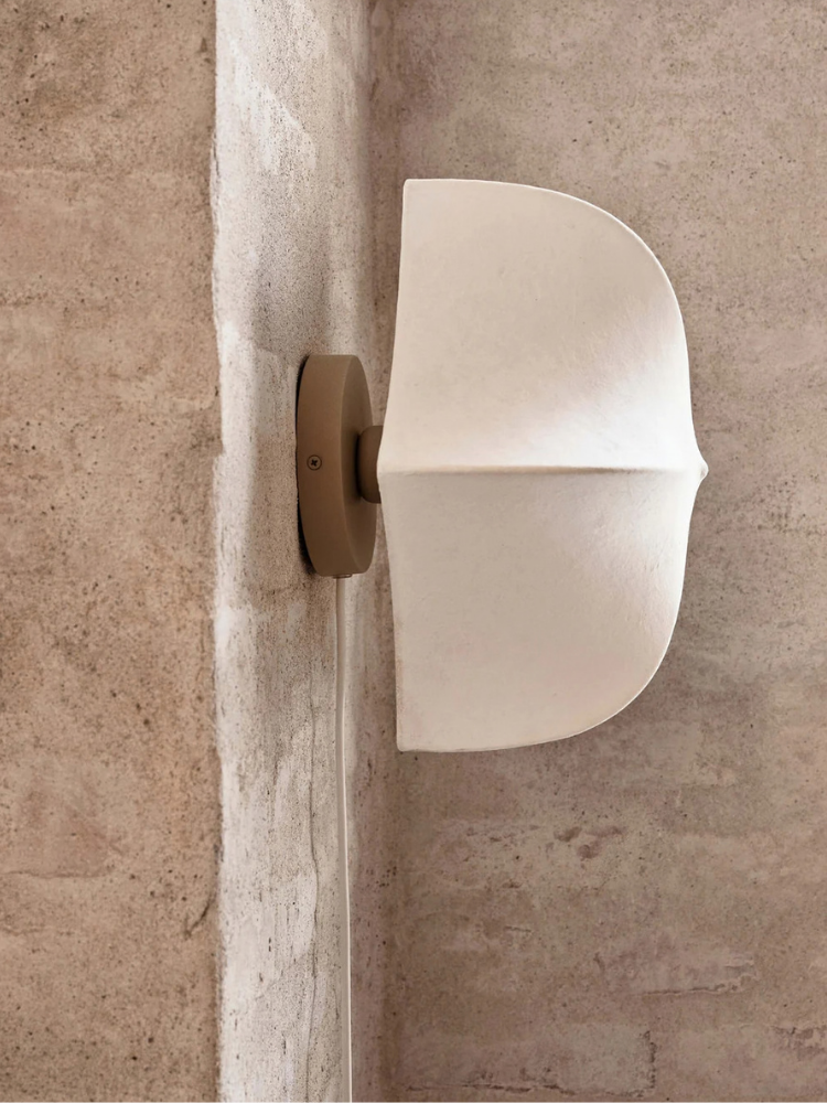 Poem Ceiling/Wall Lamp Dia 60 - White/Cashmere