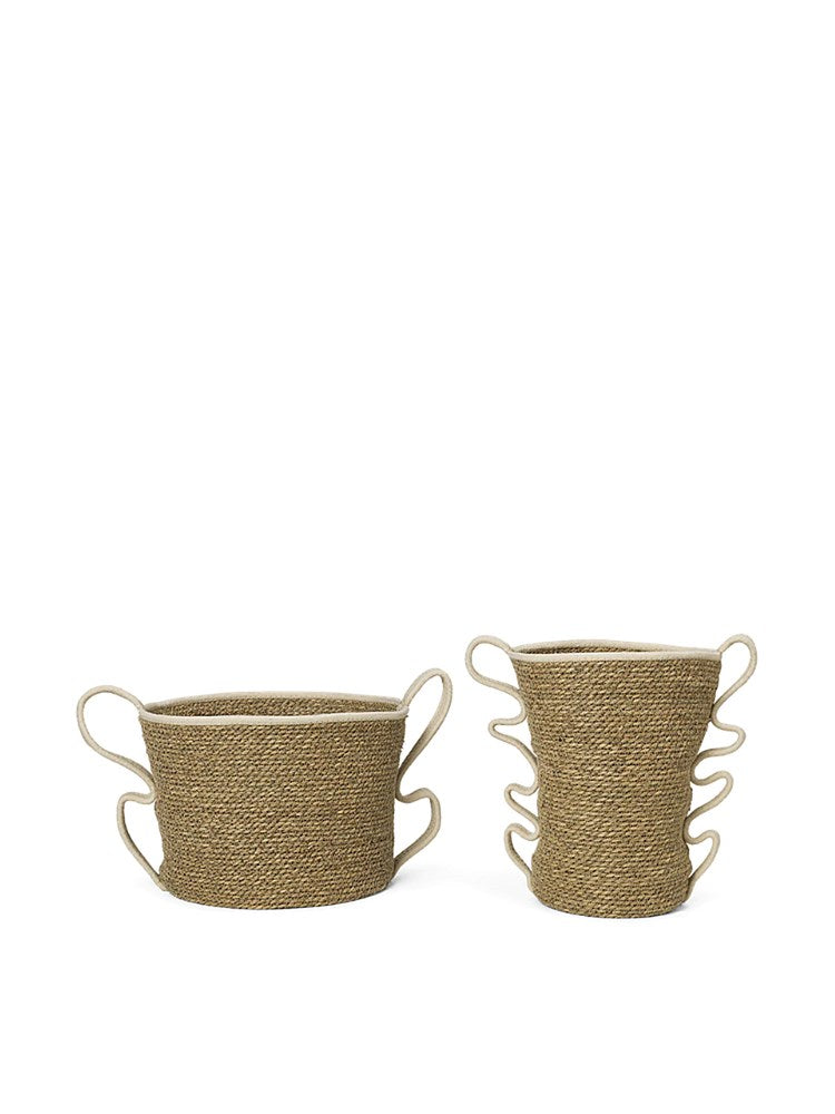 Verso Baskets - Set of 2 - Off-white (Sample)