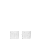 Doodle Glasses - Set of 2 - Low - Clear (Sample)