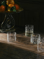 Doodle Glasses - Set of 2 - Low - Clear