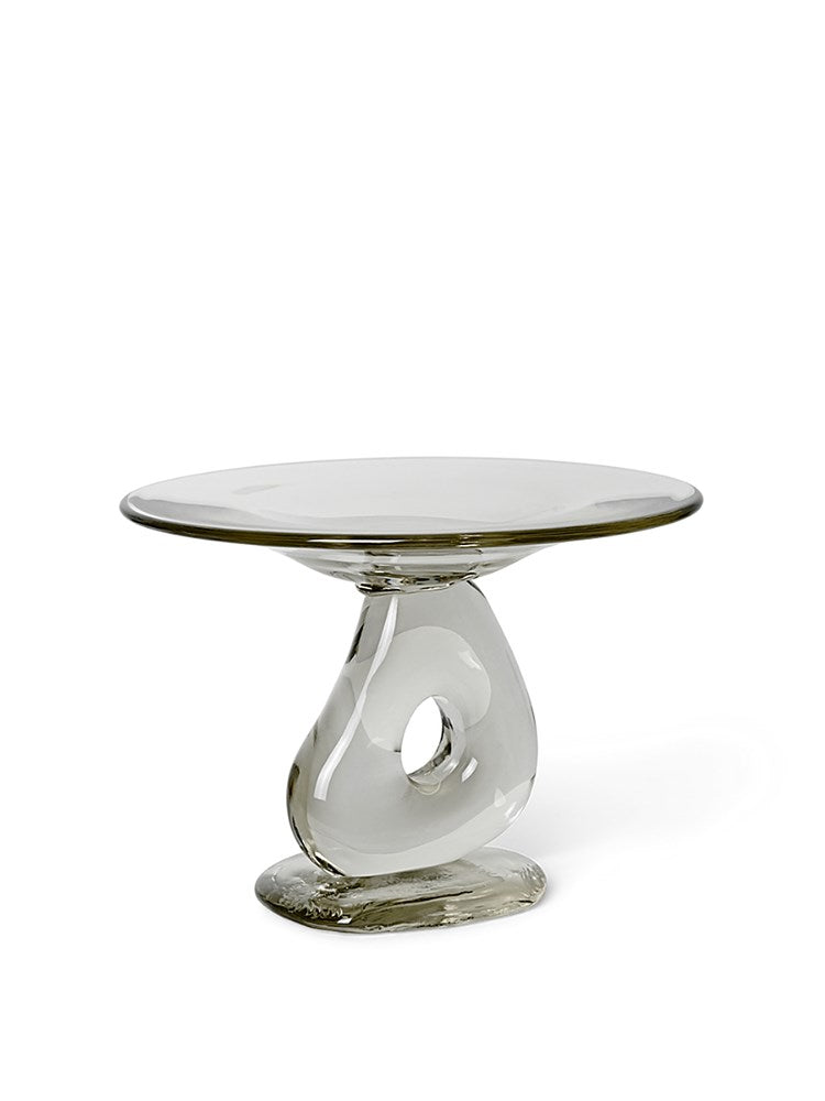 Damo Glass Centrepiece - Dia 30 - Clear