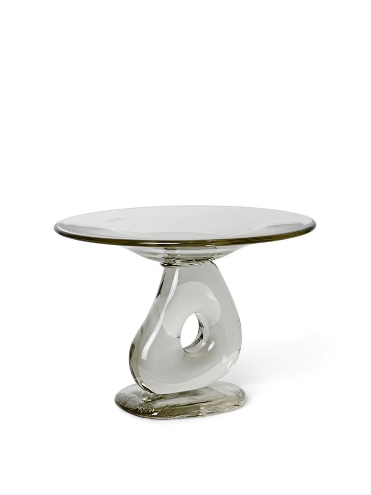 Damo Glass Centrepiece - Dia 30 - Clear