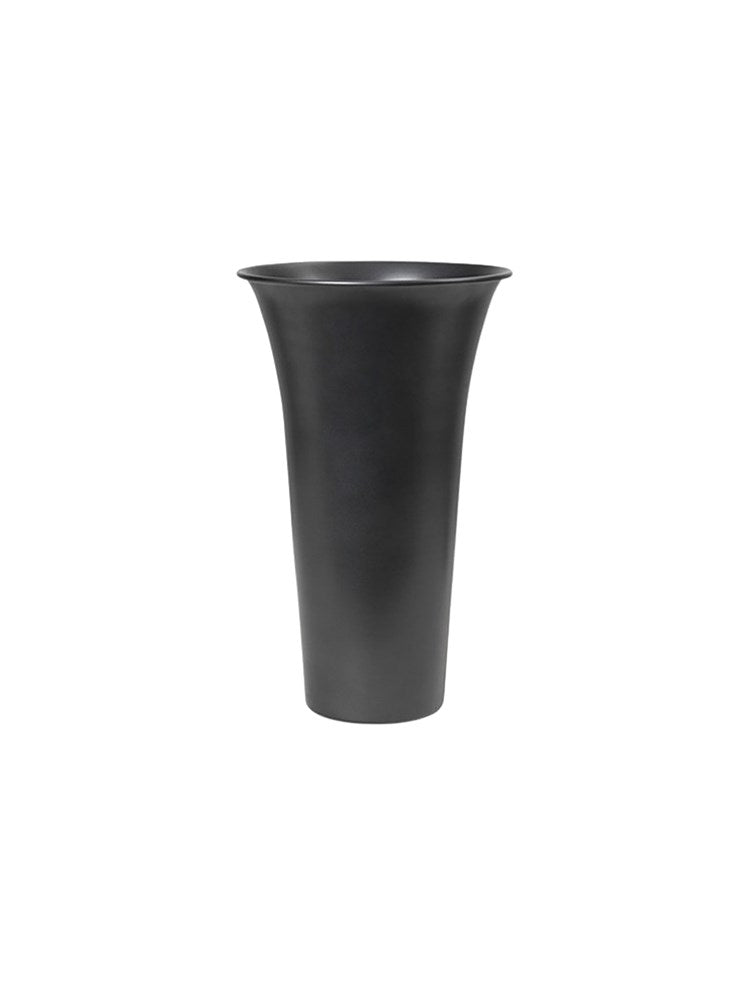 Spun Alu Vase - Blackened Aluminium (Sample)