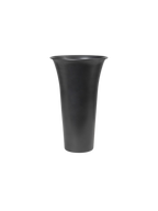 Spun Alu Vase - Blackened Aluminium (Sample)