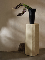 Spun Alu Vase - Blackened Aluminium (Sample)