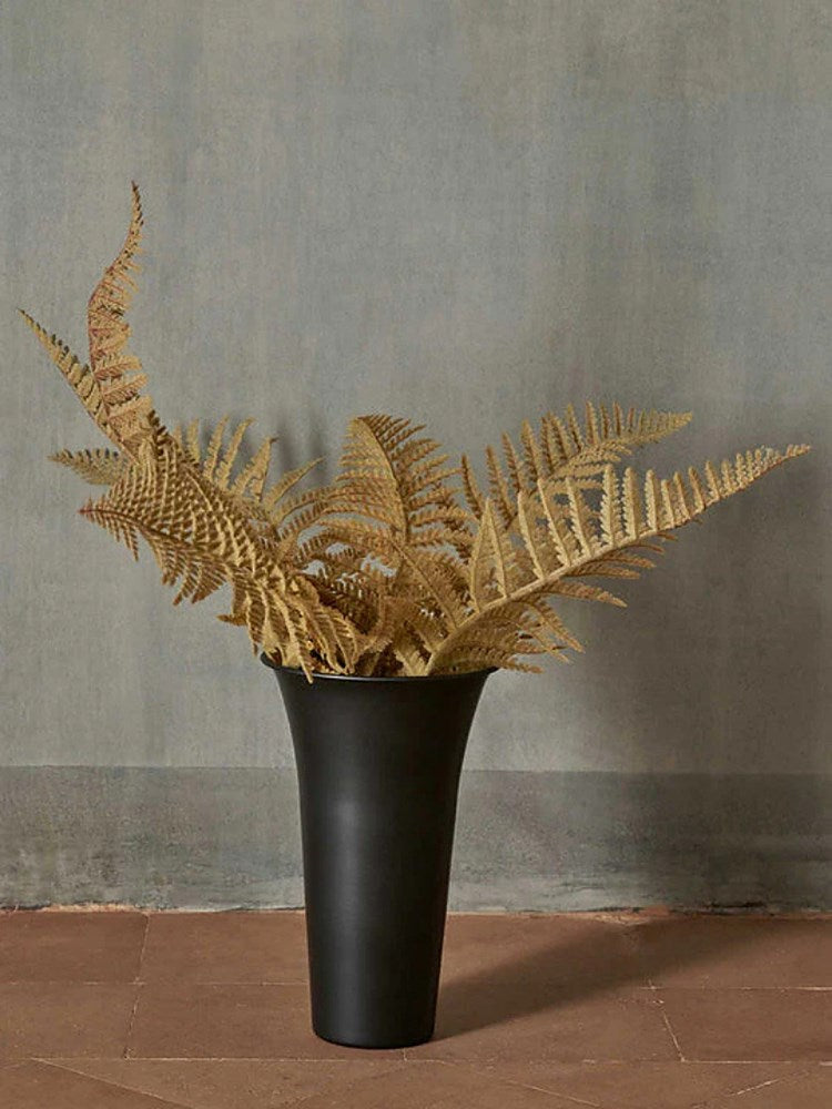 Spun Alu Vase - Blackened Aluminium (Sample)