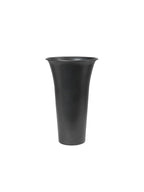 Spun Alu Vase - Blackened Aluminium