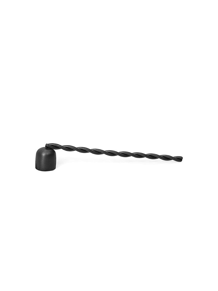 Twist Candle Snuffer - Black Brass