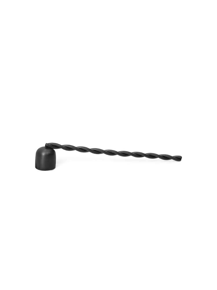 Twist Candle Snuffer - Black Brass