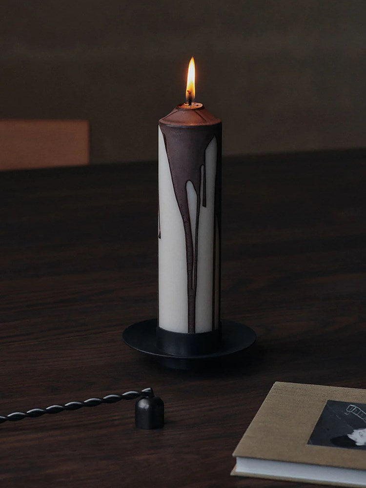 Twist Candle Snuffer - Black Brass