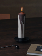 Twist Candle Snuffer - Black Brass