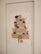 Pine Christmas Calendar - Mini - Natural