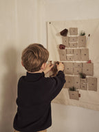 Pine Christmas Calendar - Mini - Natural