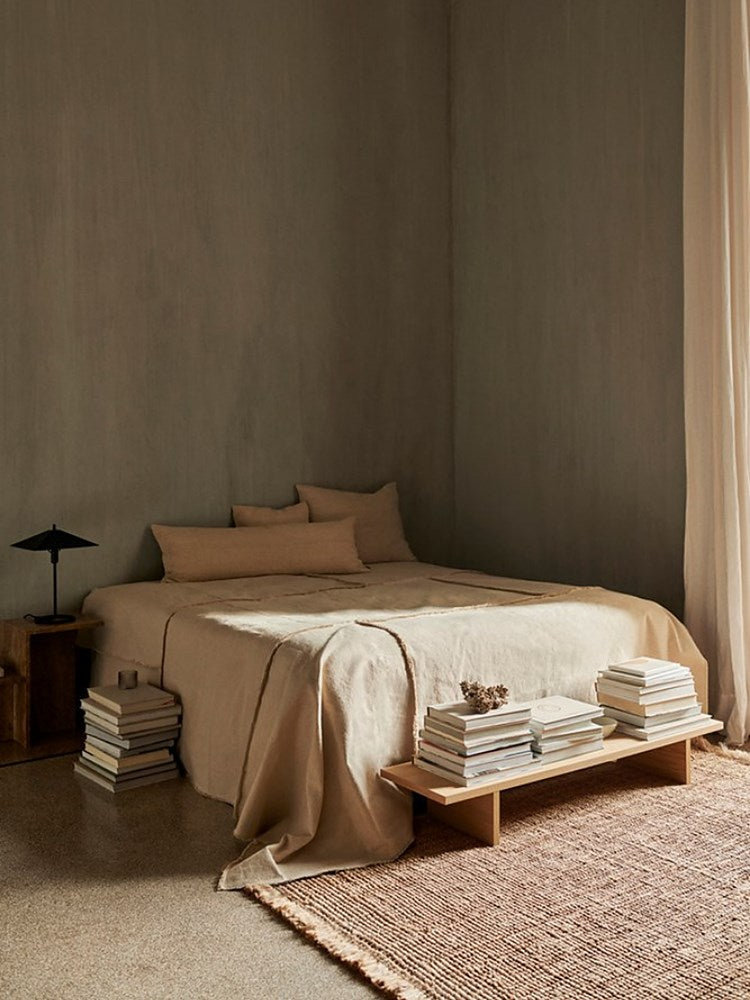 Offset Bedspread - Off-white