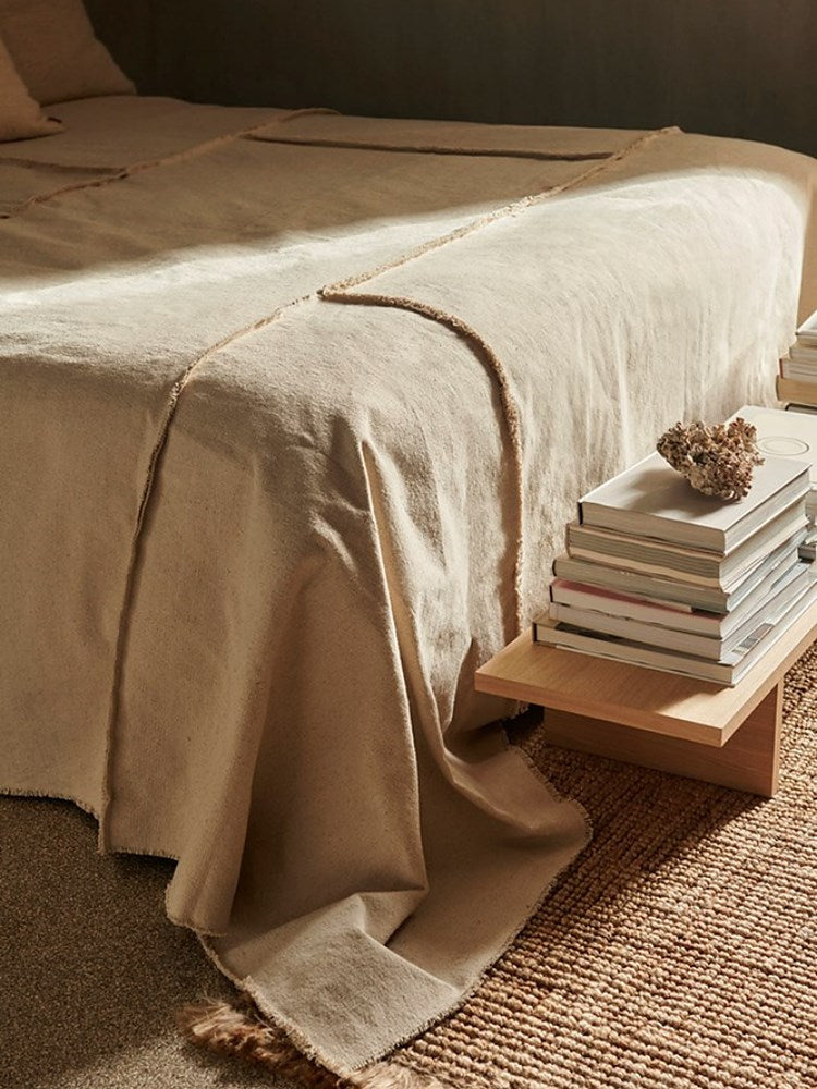 Offset Bedspread - Off-white