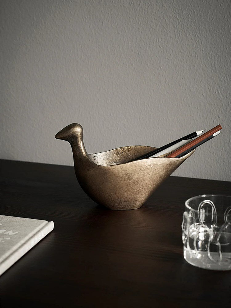 Coot Pencil Holder - Antique (Sample)