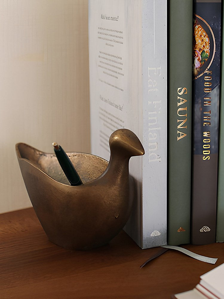 Coot Pencil Holder - Antique (Sample)