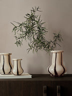 Riban Vase - H15 - Cream (Sample)