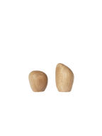 Cairn Salt and Pepper Shakers - Set of 2 - Oak