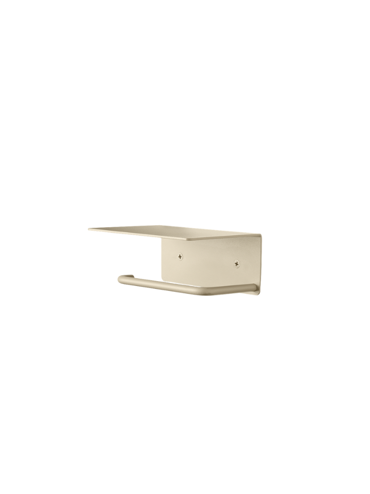 Dora Toilet Paper Holder - Shelf - Cashmere