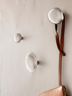 Mushroom Hook - Brushed Stainless Steel